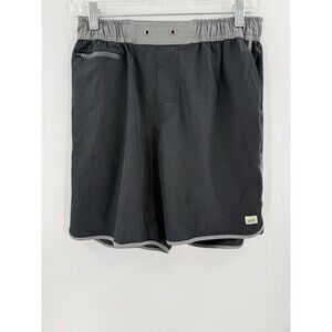 Vuori Men Black Unlined Banks Short 28" X 8" Stretch Gym Casual Running